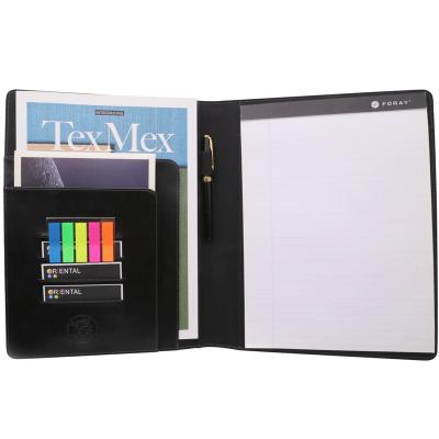 China Classic Wholesale Custom Accept Business Folder Organizer PU Leather Folder Leather for sale