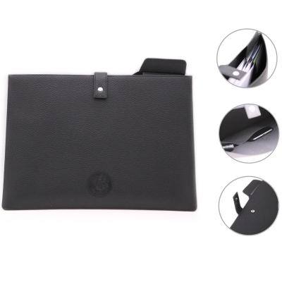 China New Design Portable Rack Cover Expandable Personalized Leather Document Folder Bag for sale