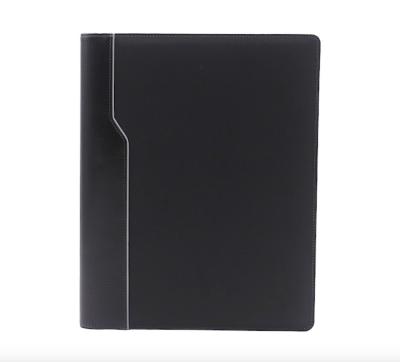 China Hot Selling Classic Administrative Size Case Organizer Custom PU Business Leather Folder for sale