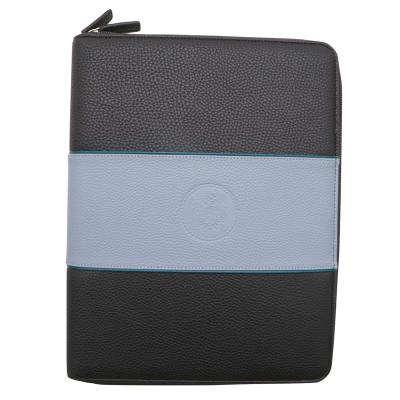 China Best Supplier High Quality Business Agenda Organizer Custom PU Leather Folder Folder Zipper for sale