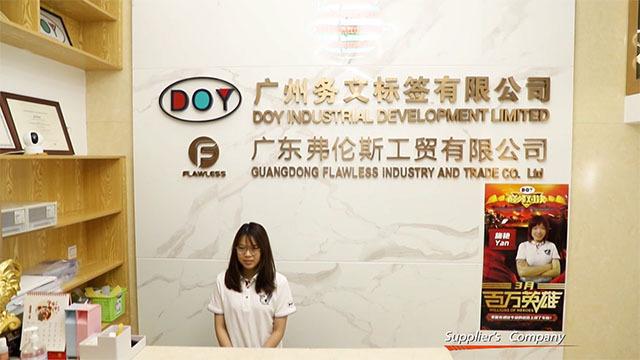 Verified China supplier - Guangzhou DOY Label Co., Ltd.