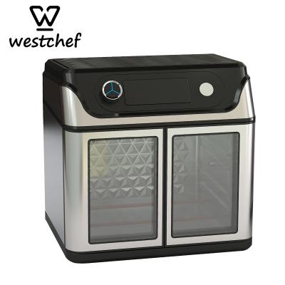 China Multifunctional Electric Heating Healthy Oil Free 23L 1700W No Oil Air Fryer Oven Control Design New Mechanical Air Fryer for sale