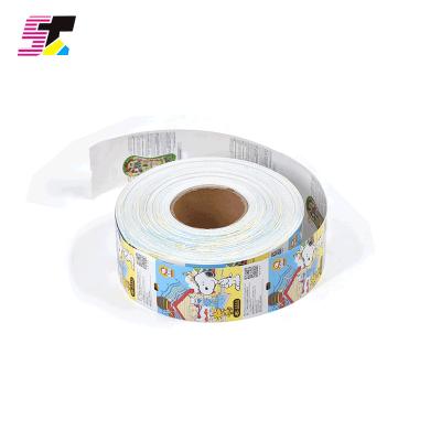 China Custom Waterproof Promotional Waterproof Cartoon Foil Logo Vinyl Stickers For Kids for sale