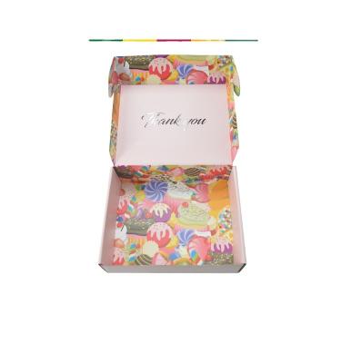 China Recyclable Custom Corrugated Packaging Baby Socks Towel Product Gift Packaging Boxes for sale