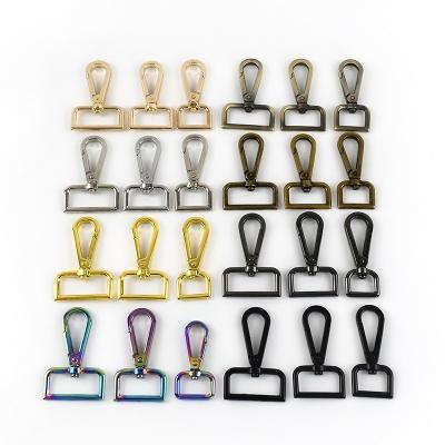 China Deepeel F2-10 13-50mm Metal Handbag Hardware Accessories Bag Strap Clasps Swivel Snap Hook Buckle for sale