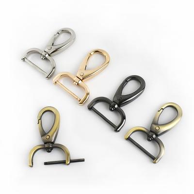 China Handbag Deepeel AP344-B 13-38mm Bag Parts Dog Collar Hanger Lobster Hugs Swivel Hook Bag Strap Buckle for sale