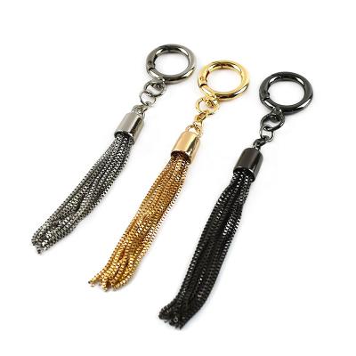 China Purse Tassel Pendant Deepeel BF619-T Hardware Accessories Bag Strap Purse Clasp Tassel Hook Snap Buckles for sale