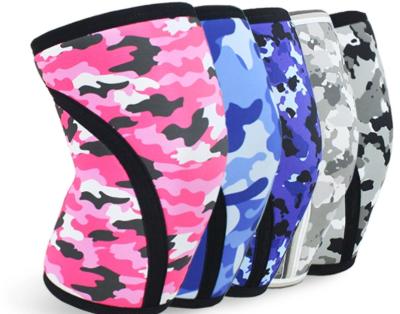 China 2021 Newest Adult Neoprene Knee Sleeves 5mm Neoprene Knee Brace Sublimation Neoprene Knee Sleeves for sale