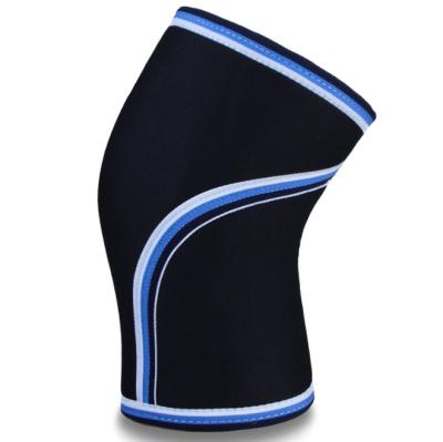 China Neoprene Knee High 7mm Elastic Knee Suport Logo Knee Sleeve For Guard Neoprene Pad And Protector Custom Made for sale