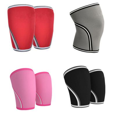 China Popular Knee Pad Hot Selling Weightlifting Neoprene Knee Sleeves Breathable Non-slip Knee Brace Support Sleeves for sale