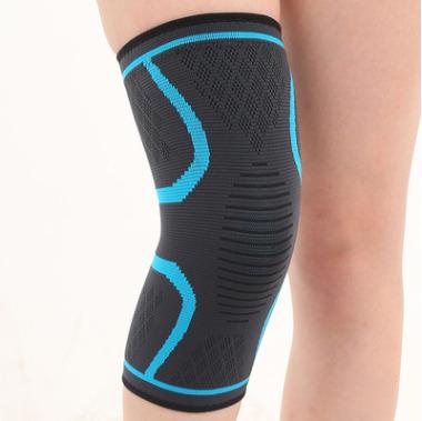 China High Quality Neoprene+Nylon Knee Sleeves Neoprene Knee Brace Support Neoprene Knee Sleeve Premuim 7mm Neoprene for sale