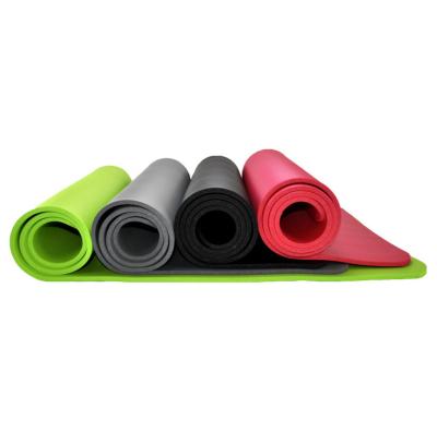 China Non-slip Outdoor Yoga Mat Eco Friendly Design Custom Logo Yoga Mat Large Extra Flexibility Hot Selling 2021 for sale