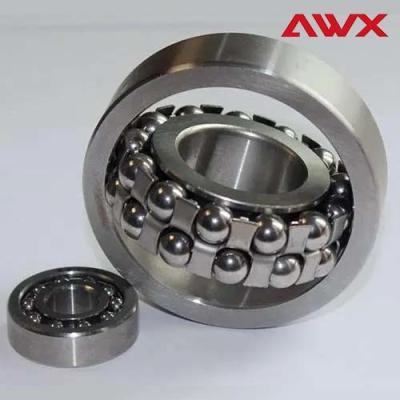 China Chrome Steel Double Row Self Aligning Bearing 1217 With 65.5 KN Load Rating / C3 Clearance for sale