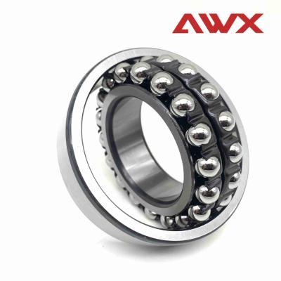 China Precision P0 Aligning Ball Bearings 27mm 1203 1204 1205 1206 110mm Outside Diameter for sale