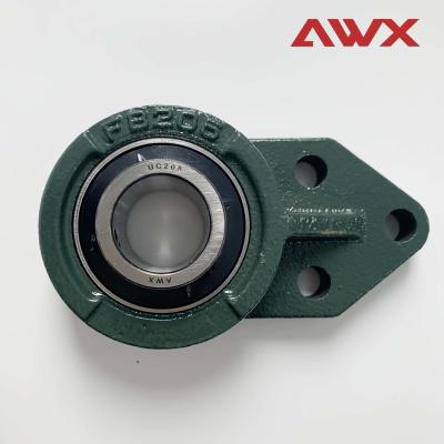 China Pillow Block Ball Bearing Insert With Grease Lubrication AWX Bearing UCFB210 UCFB Diameter 50mm for sale