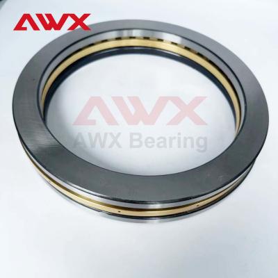 China Steel Auto Parts Flat Thrust Roller Bearing 81214 81215 81216 With Brass Cage Material And Z2V2 Vibration for sale