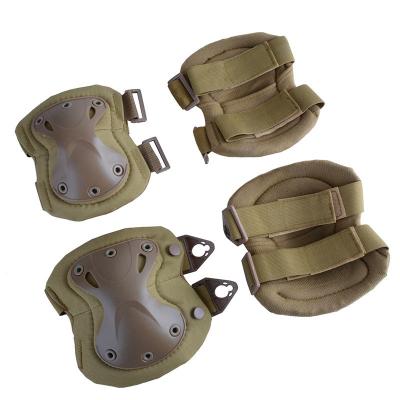 China CS Set Gear Sports Tactical Knee Pads Riding Safety Equipment Military Outdoor Adjustable Protective Pads Elbow for sale