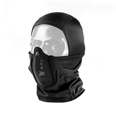 China Tactical Metal Steel Net Windproof Airsoft Facemask Hunting Protective Facemask for sale