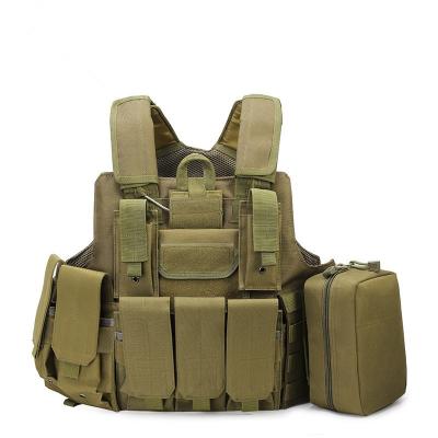 China Multifunctional Waterproof Military Outdoor Eight-Piece Army Tactical Vest Ghost Hunting Vest Airsoft Combat Vest for sale