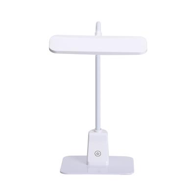 China Wetop Modern Table Lamp with Flexible Gooseneck Adjustable Brightness 3 Levels, Study Bedroom USB Rechargeable Eye-care for sale