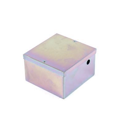 China Widely Applied High Precision Customized Galvanized Metal Battery Box Battery Housing for sale