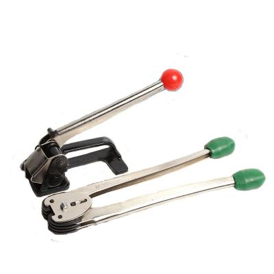 China Food Handheld Manual Steel Band Tensioner Metal Steel Strapping Band Machine for sale