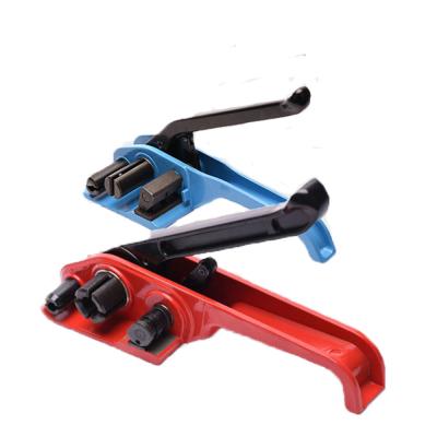 China Food Plastic Manual Cutter PP PET Tie Tightener Tensioner Tool for sale