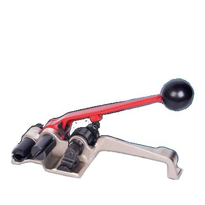 China Plastic Food Strap Manual Tensioning Hand Tool 2 in 1 Strapping Tensioner and Sealer Set for PP Pet for sale