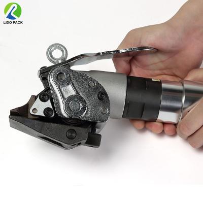 China Food Hand Held Pneumatic Slot Tensioner Sealer Tool Steel Strapping Packing Machine for sale