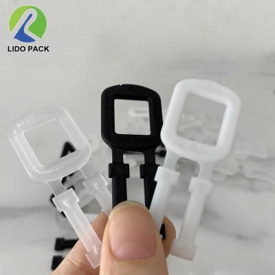 China Economic Non-slip design custom design white plastic strap clip pp plastic buckle tying buckle for sale