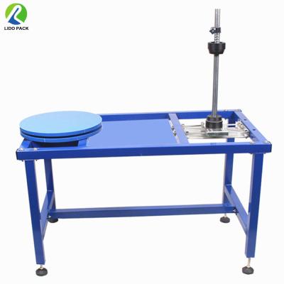 China Food High Efficiency Stretch Wrap Machine Pallet Wrapping Manual Wrap Stretch Wrap Machine for sale