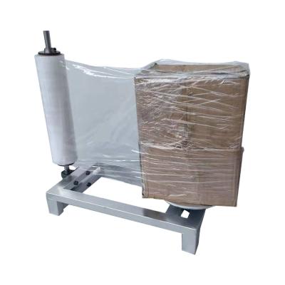 China Plastic Food Carton Box Packing Machine Long Lifespan Box Stretch Wrapping Machine for sale