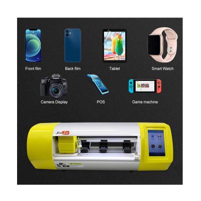 China Automatic TPU Hydrogel Film Cutter Plotter Mobile Phone Tablet Screen Hydrogel Front Glass Back Cover Hydrogel Film Protector Cutting Machine for sale