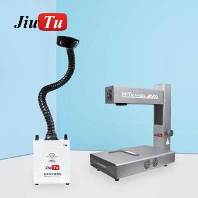 China No damage fpr battery JiuTu separating cutting engraving machine for iPhone back glass remover TBK laser machine for sale