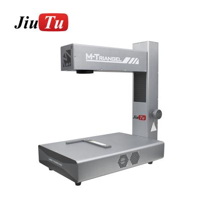 China No damage 2021 Jiutu battery fiber glass remover fpr laser engraver automatic back Machine Repair For Iphone for sale