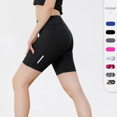 China Amazon Breathable Border Ladies Fitness Yoga Shorts Night Running Sports Run Gear Dry Lulu Wholesale Tight Pants 5 for sale