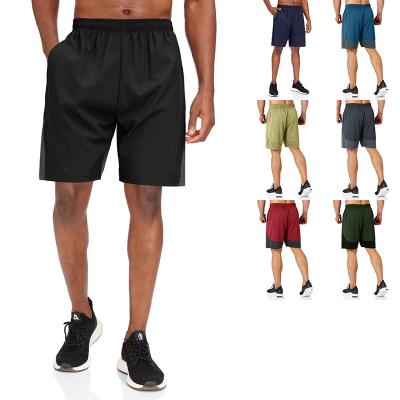 China Outdoor Men's Summer Breathable Lulu Muscle Running Shorts Loose Leisure Fitness 5 European and American Border Thin Men for sale