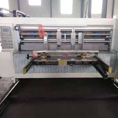 China Factory can be customized high quality automatic two color slotting die cutting machine for printing small cartons for sale