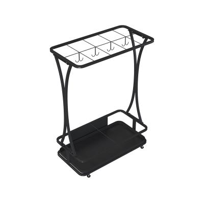 China Store Metal Display Rack Base Umbrella Stand For Umbrella For Hotel for sale