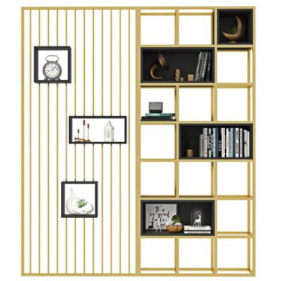 China New Traditional Chinese Design Office Metal Shelf Decoration Frame Screens and Room Dividers for sale