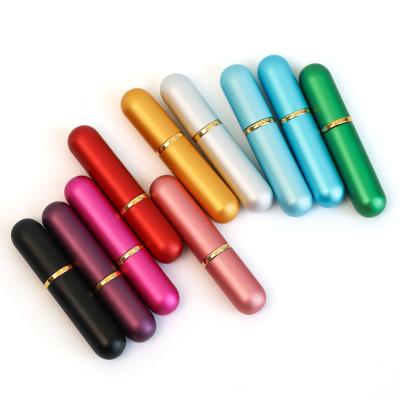 China Cosmetic 5M Metal Travel Mini Portable Size Spray Refill Atomizer Foil, Aluminum Refillable Perfume Atomizer Bottles for sale