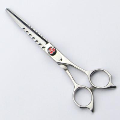 China Silver 6 Inch Professional Hair Cutting Tools Scissors For Cutting Hair for sale