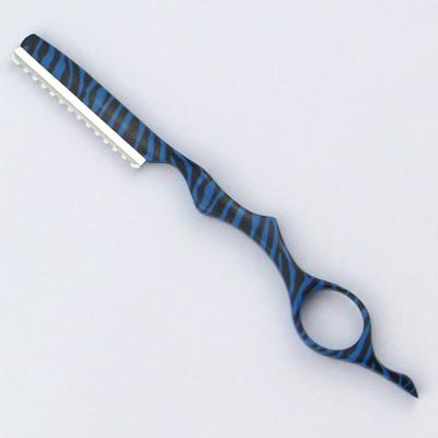 China Mix Color Hair Cutting Razor Tool 360 Degrees Rotary Handle Ring for sale