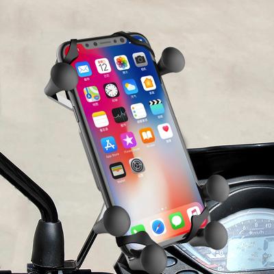 China Universal 360 Rotation Motorcycle Cell Phone Holder, Universal Adjustable Phone Mount ATV Motorcycle Scooter Rearview Mirror Mount Moun for sale