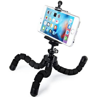 China Universal 360 Rotation Phone Tripod Adjustable Mini Flexible Octopus Stand Mount Travel Monopod Holder Styling Accessories For Mobile Phone Camera for sale