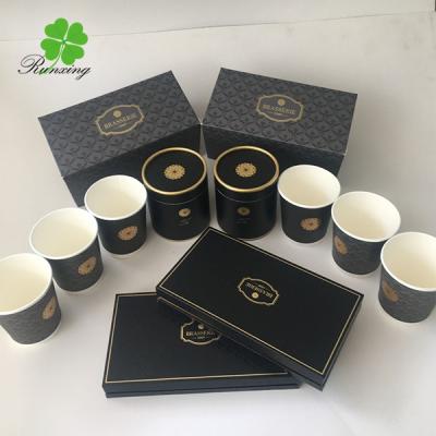 China Recyclable Biodegradable Custom Gold Food Packaging Desert Box For Chocolate , Take Away Food Packaging for sale