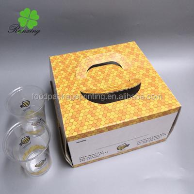 China High Quality Disposable Food Grade Birthday Cake Packaging Paper Box for sale