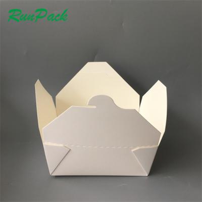 China China Factory Disposable Container Take Away Custom Fast Food Box for sale