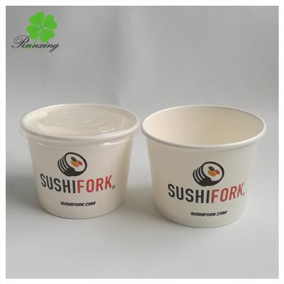 China 8oz 12oz 16oz 26oz 32oz 250ml 350ml 500ml 750ml 1000ml disposable paper wrap cup bowl noodle bowl with lid for sale