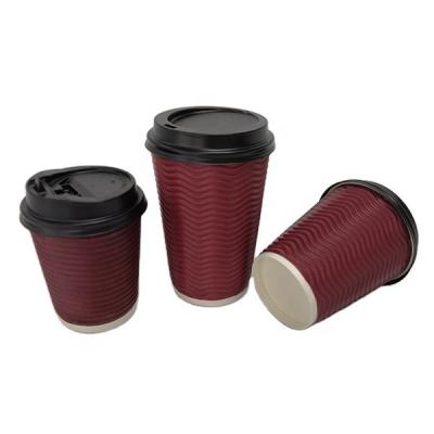 China China Disposable Disposable Mug Manufacturer Togo Hot 8oz Pla Coffee Paper Cups With Logo Paper Coffee for sale